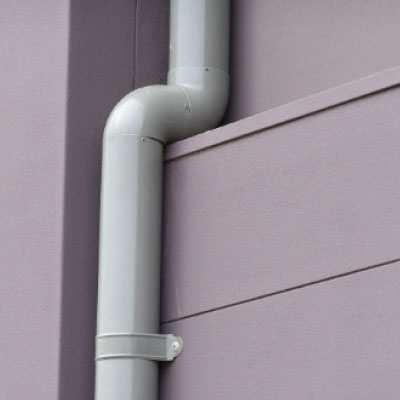 90mm Round Downpipe - Zammit Metal Roofing Products