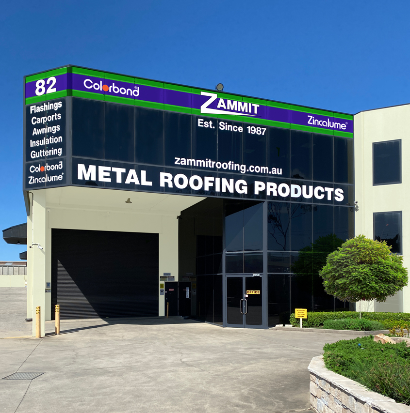 Zammit - leading manufacturer and supplier of all metal roofing products