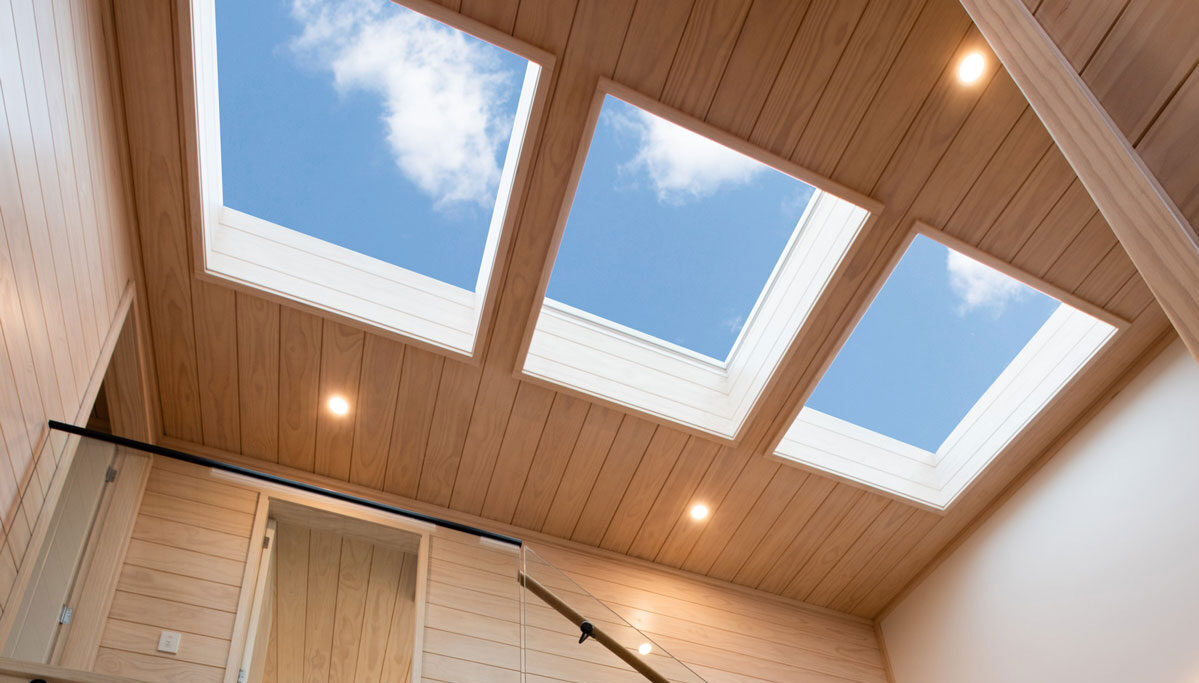 Velux Pitched Solar-Powered Skylights are designed to bring natural light into your home while providing energy-efficient skylights